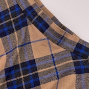 UNITED ARROWS ユナイテッドアローズ ウール チェック フレア スカート 38 /キャメル系 レディース