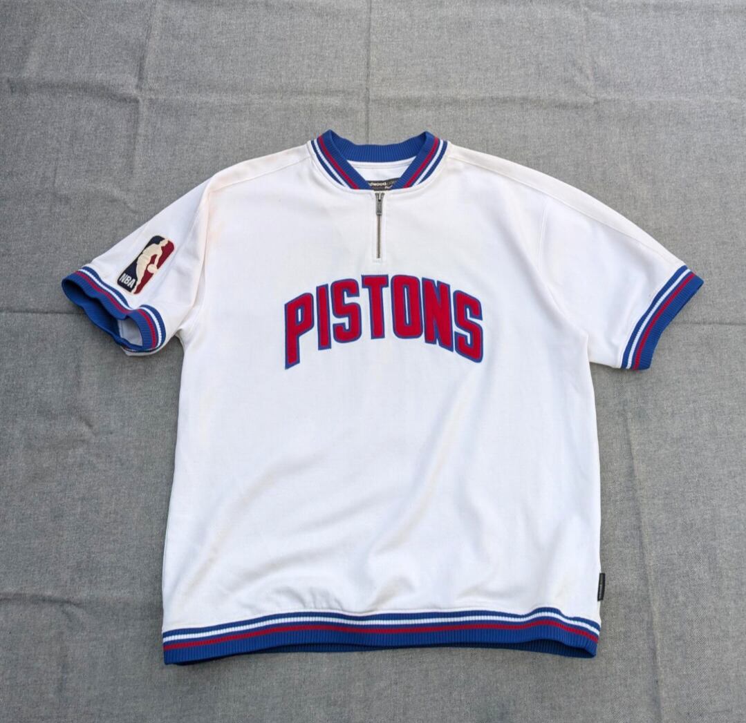 NBA Detroit pistons half zip wear 小岩店