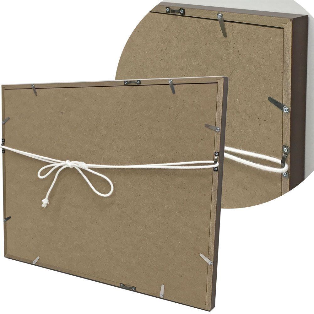 そのまま飾れるアート「カフェの奥のコーヒーの街」空想街複製原画（額