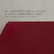 メッシュシアーボトルネックPO/レッド