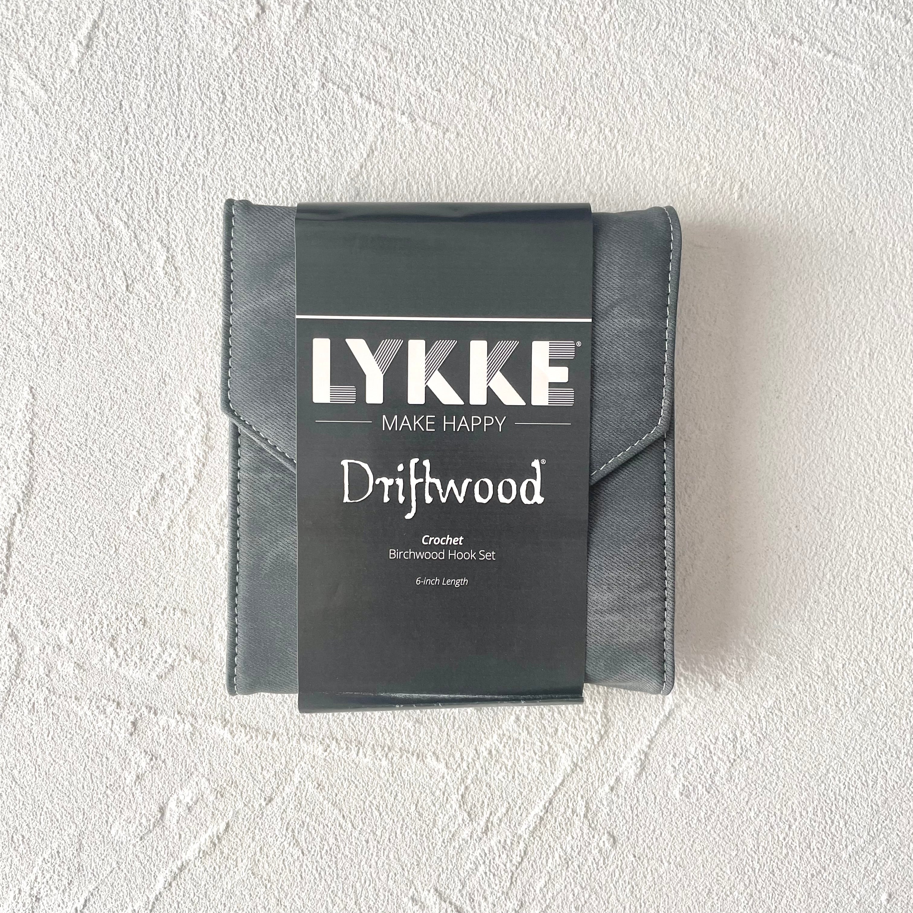 LYKKE かぎ針セット Driftwood 針長6インチ【Grey Denim】 | IRODORI