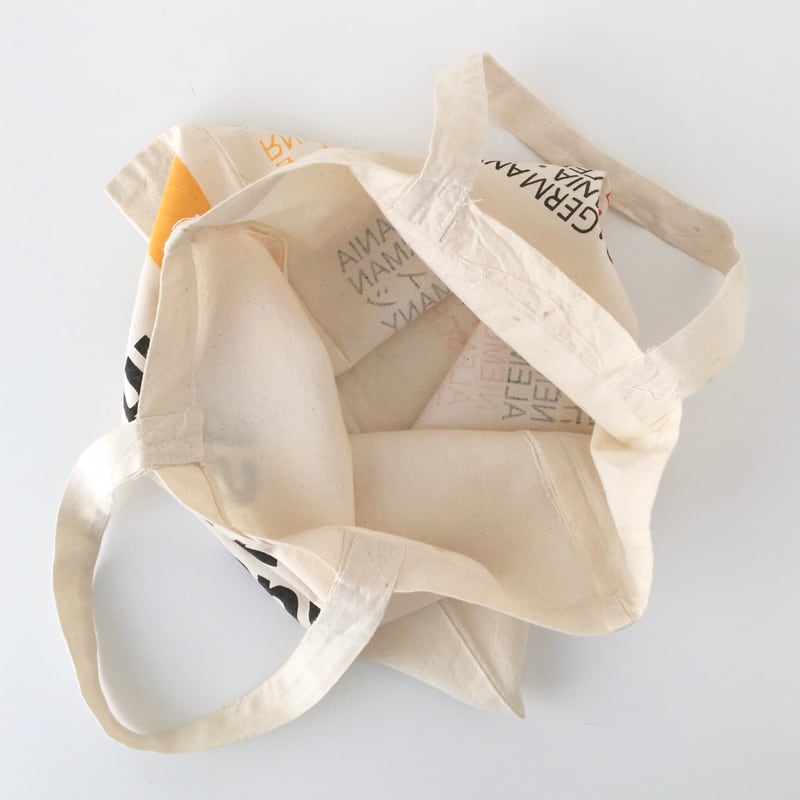 ユーズドのトートバッグ「ドイツ パビリオン」｜Used Tote Bag “German