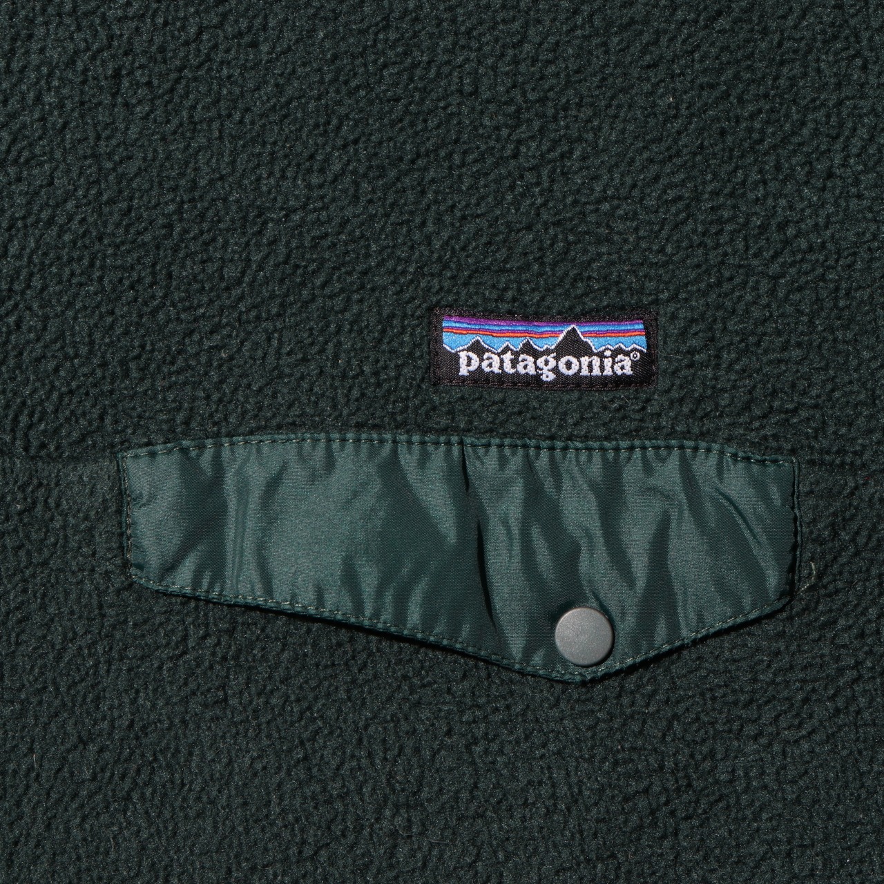 美品 XL 93年 ハンターグリーン 緑 ポルトガル製 シンチラスナップT Patagonia パタゴニア フリース