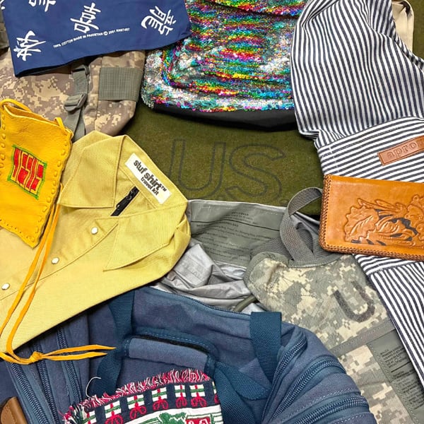 1点物◇60sビンテージ実物アメリカ軍ステンシル入りブランケット古着