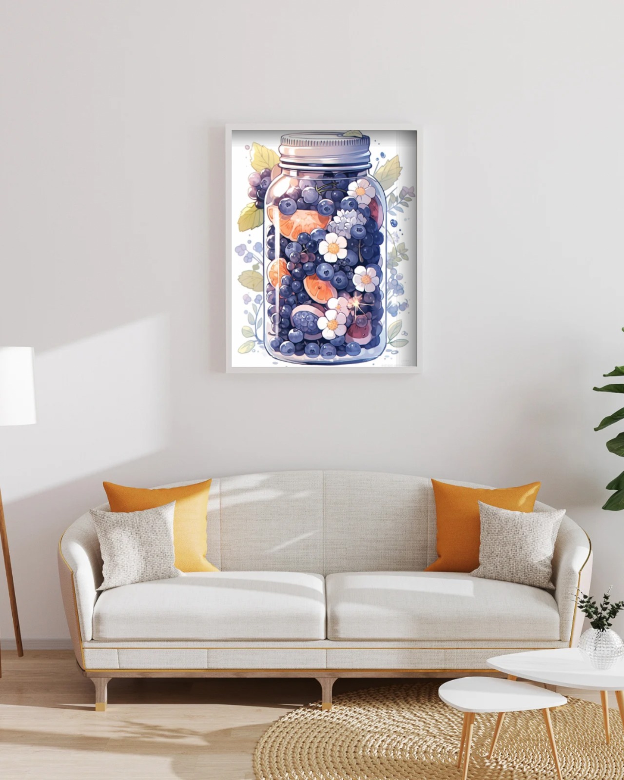 ALL フェアリーダストビーズ ダイヤモンドアート A3 ブルーベリー 現品