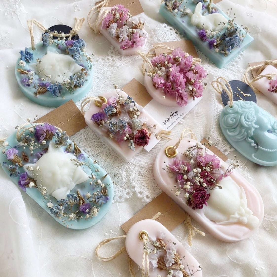 ローズクォーツ♡キャンドルホルダー♡No.2508 ローズクォーツ