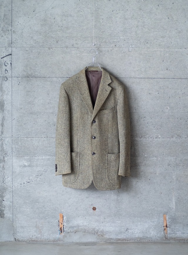 "KOICHI" used Harris Tweed tailored jacket