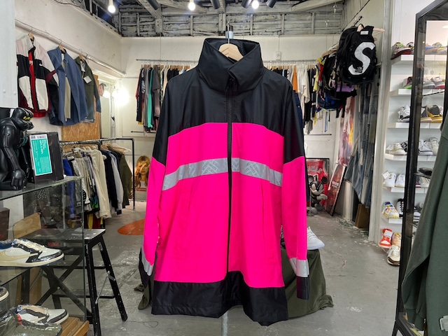 VETEMENTS  ZIP UP HIGH NECK JACKET PINK MEDIUM SS20JA257 96716