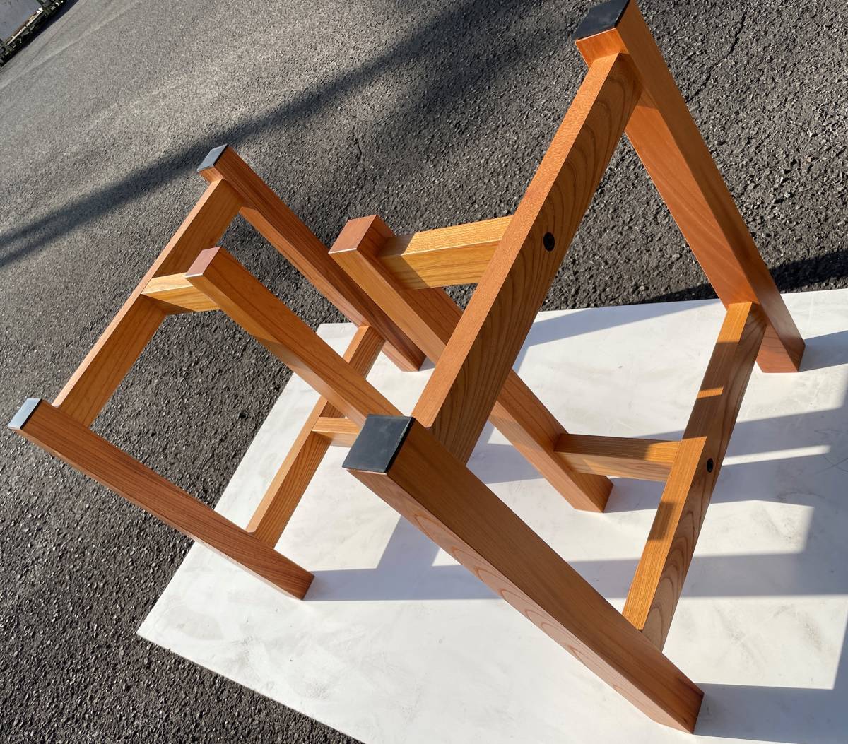 ケヤキ（欅）テーブル脚 １セット ダイニングテーブル 一枚板 DIY