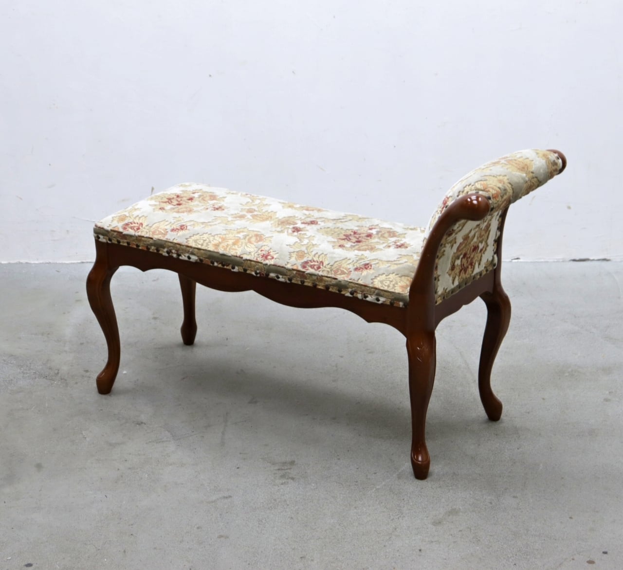 ヴィンテージ クラシカル カウチ ベンチ スツール 猫脚 レトロ チェア 椅子 PLT02016