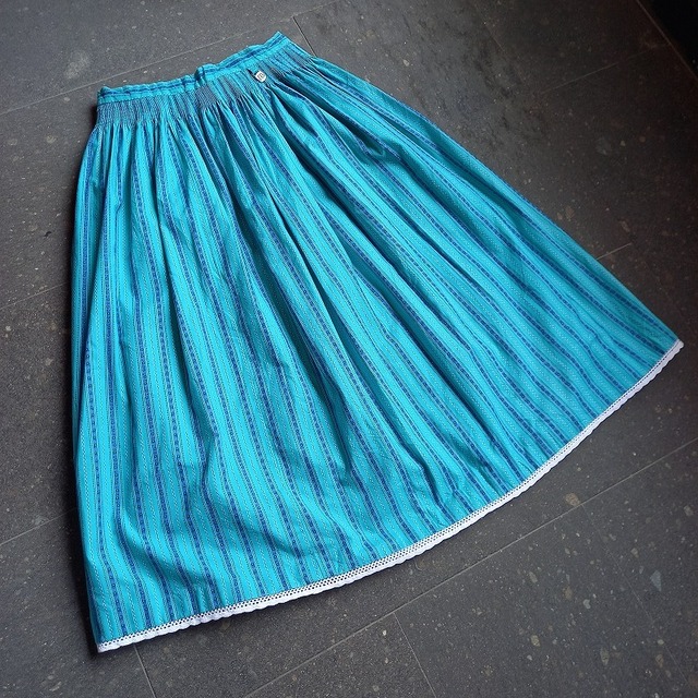 西ドイツ製 チロリアンスカート used [106079]