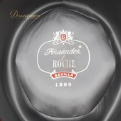 フラメンコ 衣装 Fernandez ROCHE フェルナンデスルーチェ コルドベス ハット 帽子 56 ベージュ系 無地 茶色 ベージュ リボン 無地 つば かわいい ダンス 踊り パーティ 発表会 練習 スペイン製 舞台衣装