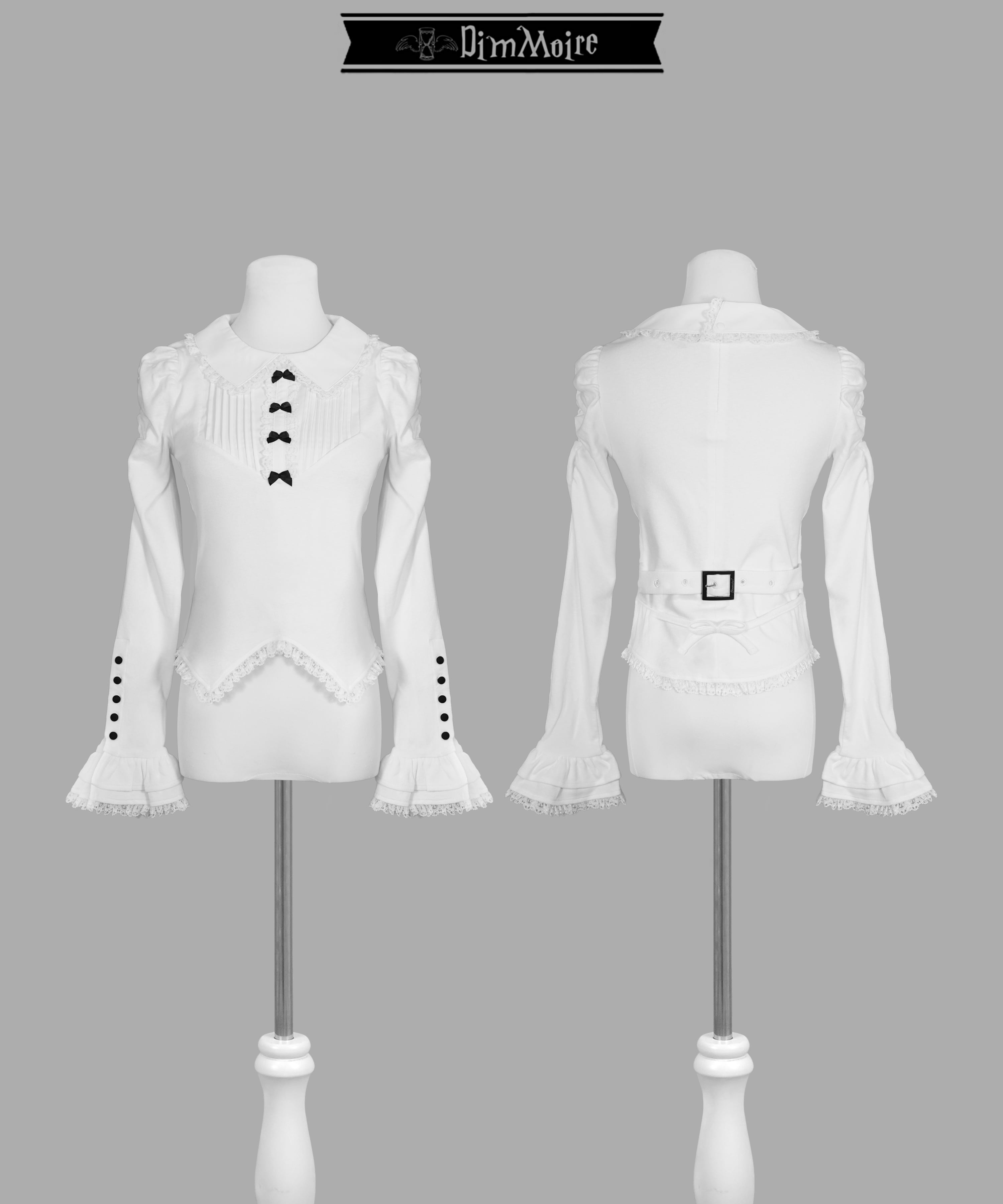 DimMoire Baby skull BIG Tシャツ ‎白 早い者勝ち DimMoire【ディムモアール】Baby Skull BIG T/White