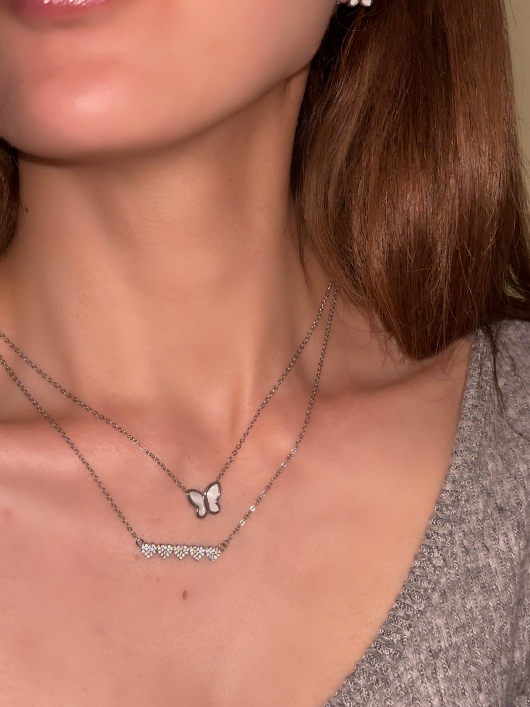 heart bar necklace | milcy（ミルシー） 大人フェミニンアクセサリー