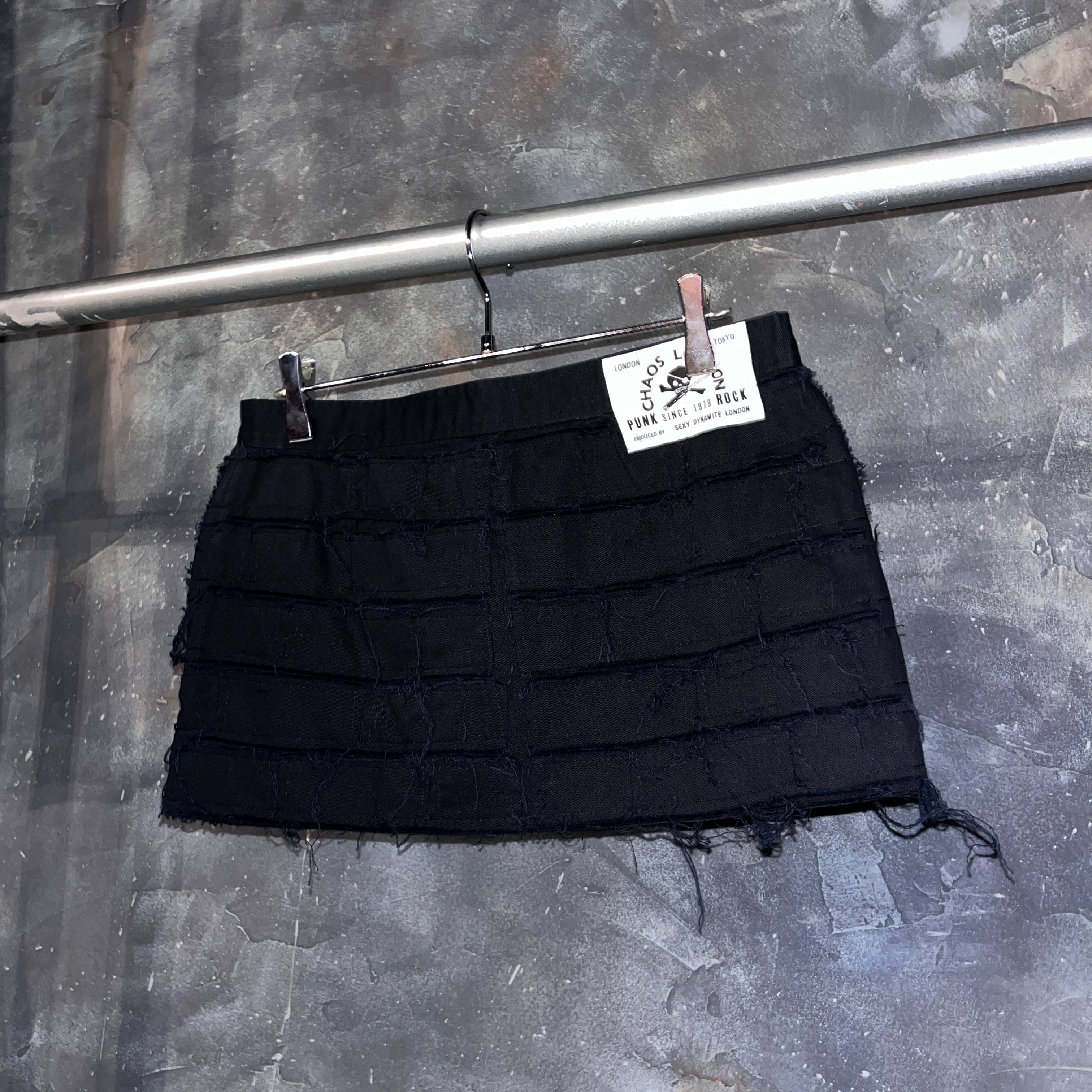 SEXY DYNAMITE LONDON denim mini skirt | LeeLoo Koenji