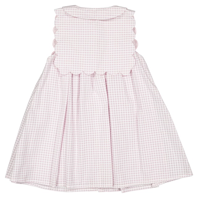 ご予約【MaisonMarelle】送料無料dress ELYSEE- pink gingham
