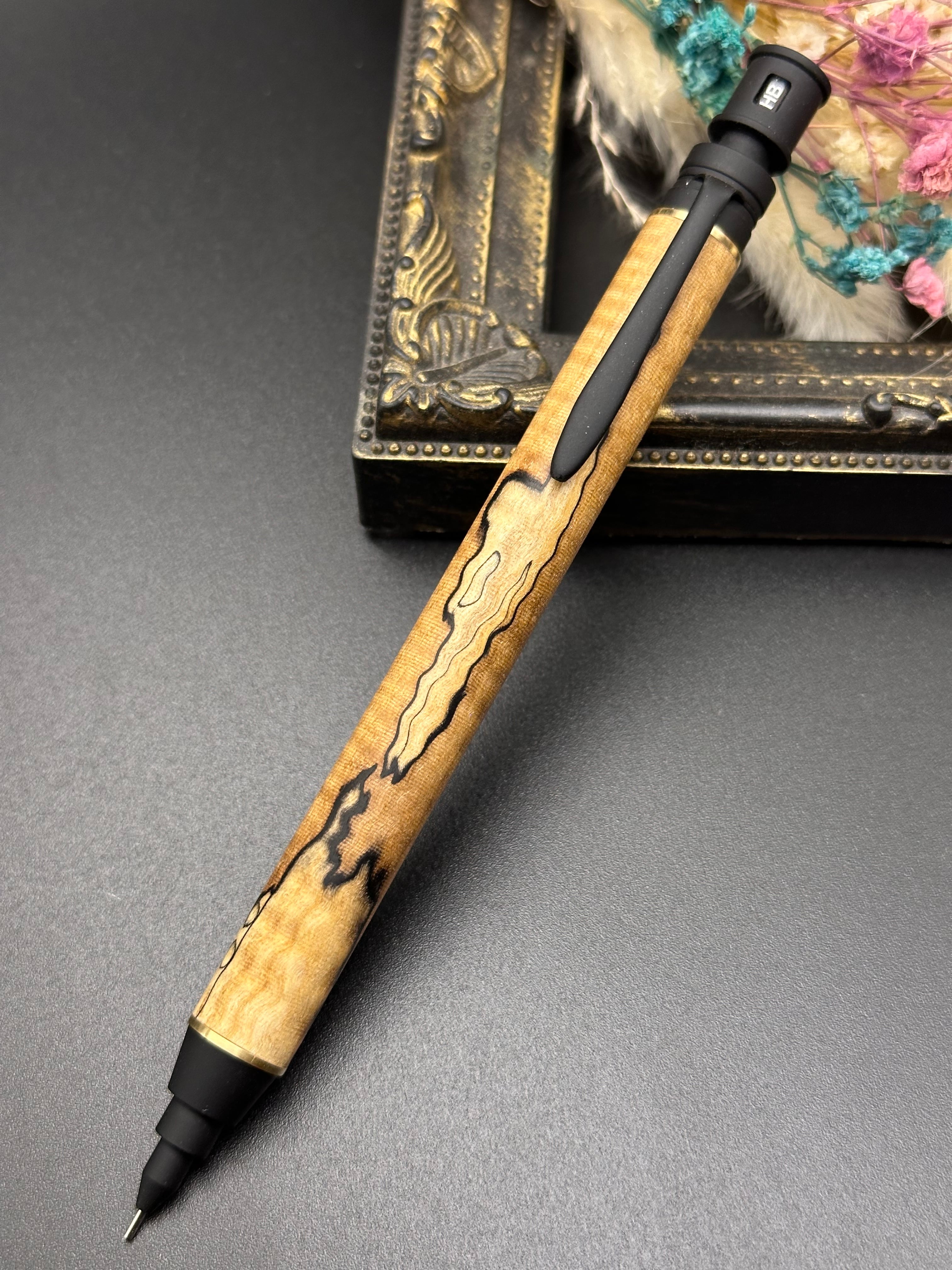 Flamberg越南黄花梨　真鍮グリップMP Flamberg越南黄花梨 真鍮グリップMP 7:越南黄花梨 木軸シャープペン