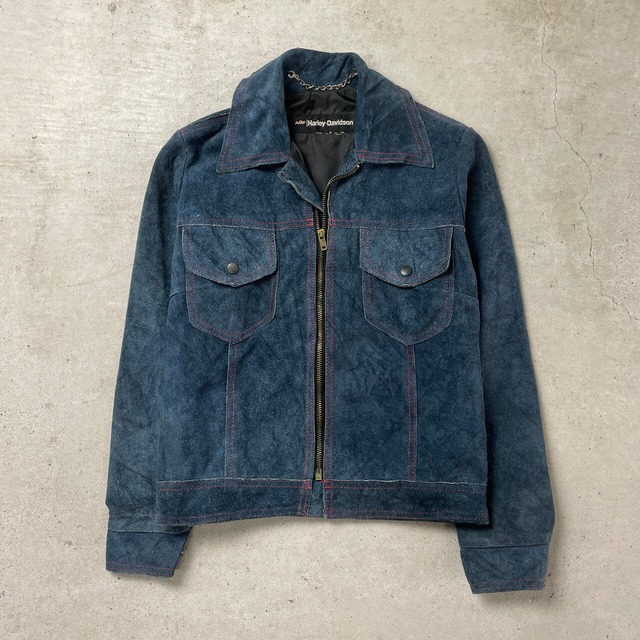 70年代 HARLEY-DAVIDSON AMF ハーレーダビッドソン スエードレザー 