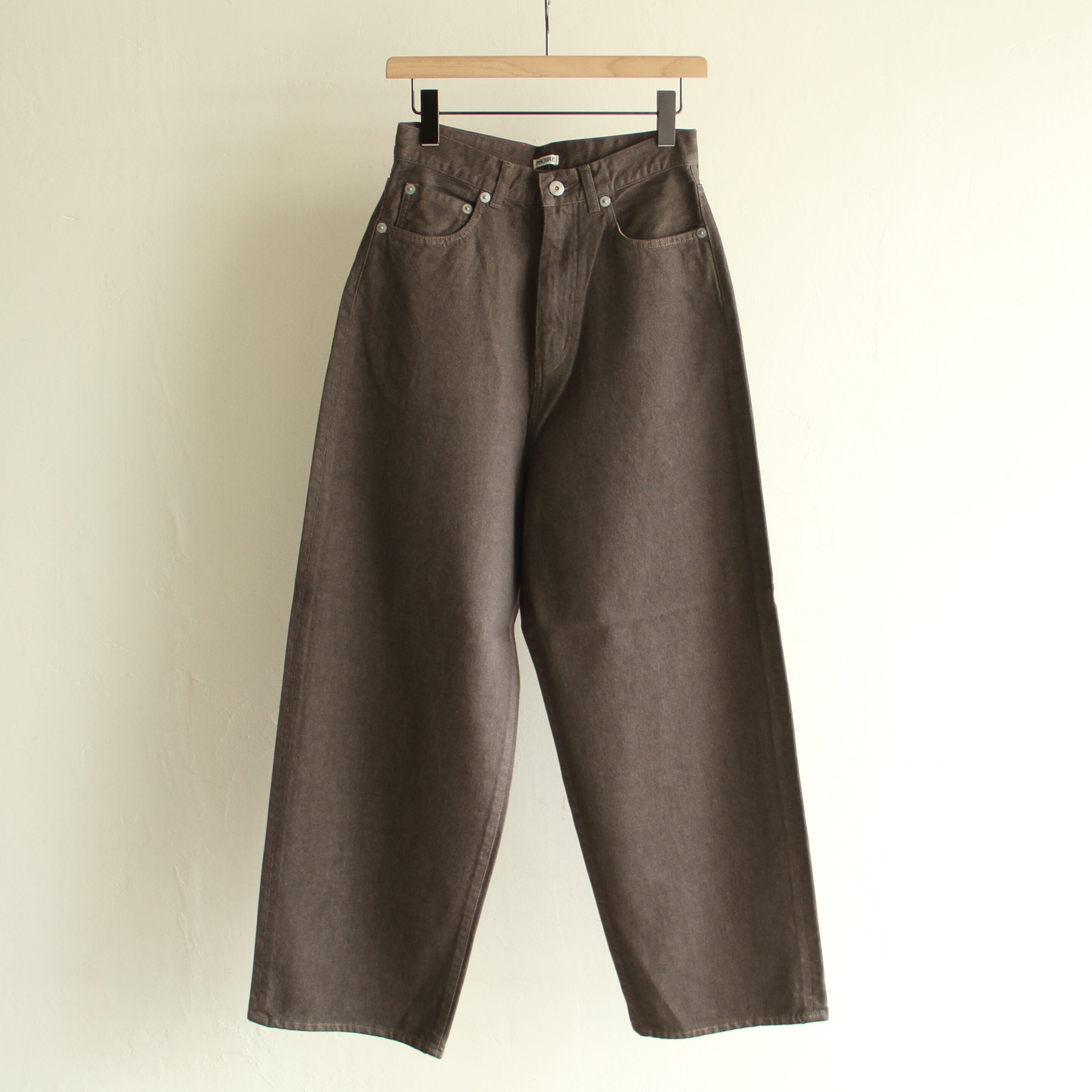 パンツ INSCRIRE 25SS Color Denim Balloon Pants COLOR DENIM BALLOON PANTS - WUNDER