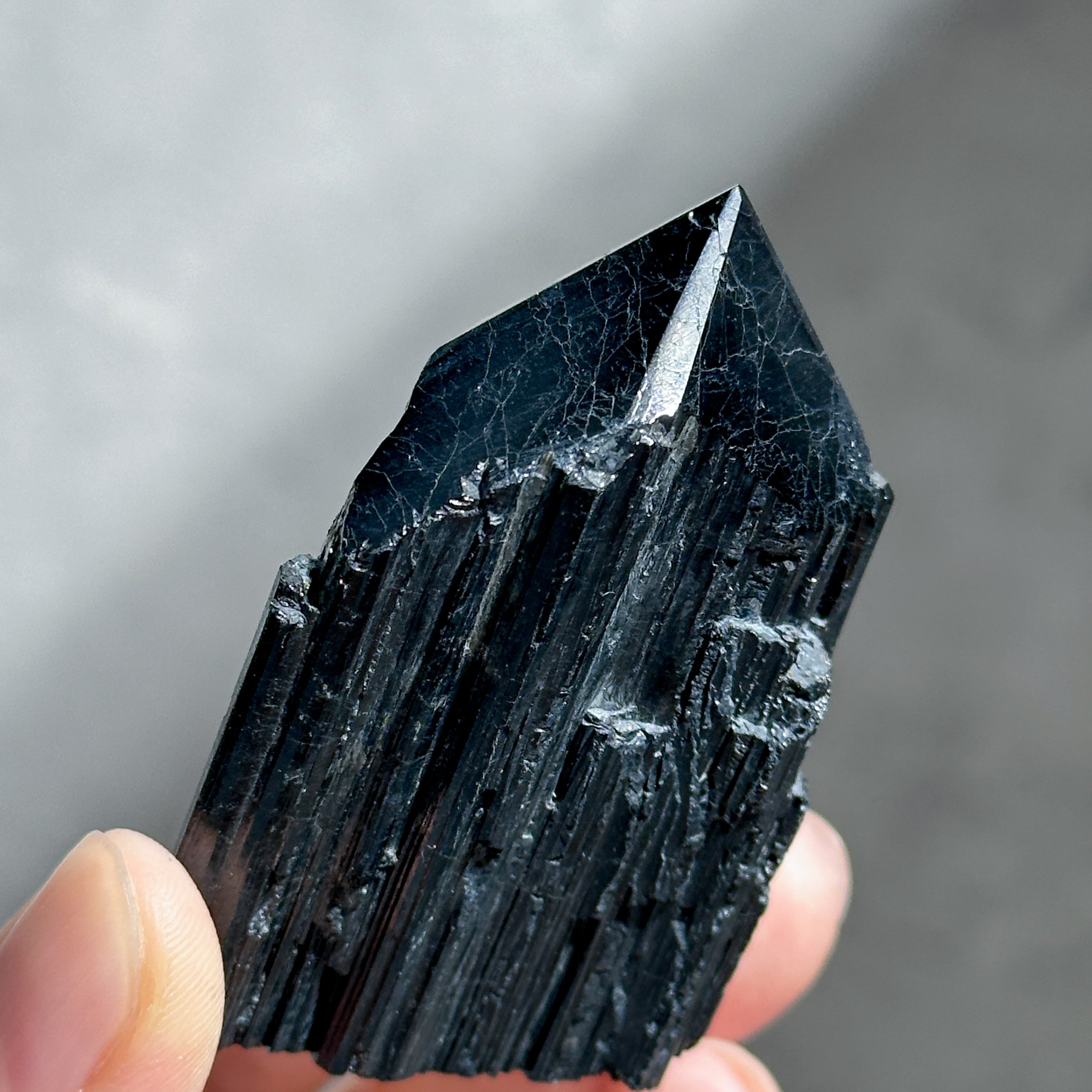 ブラックトルマリン タワー51◇ Black Tourmaline ◇天然石・鉱物