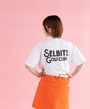 SELBITS GOLF CLUB LOGO Polo ”white” / ロゴポロシャツ