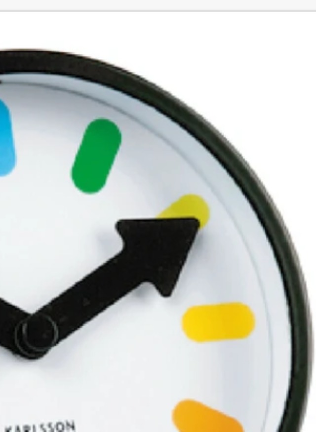 Karlsson（カールソン）・目覚まし時計・レインボークロック  [カラー: レインボー]