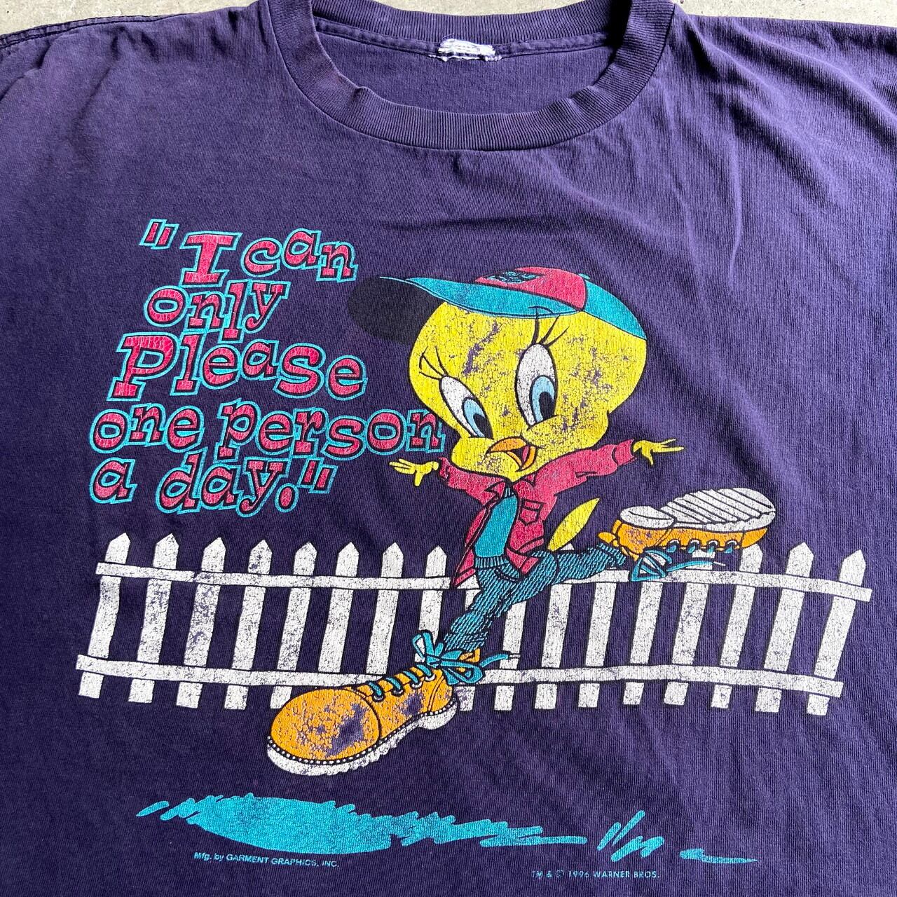 【激レア•希少】looney tunes 90s ヴィンテージ Tシャツ USA