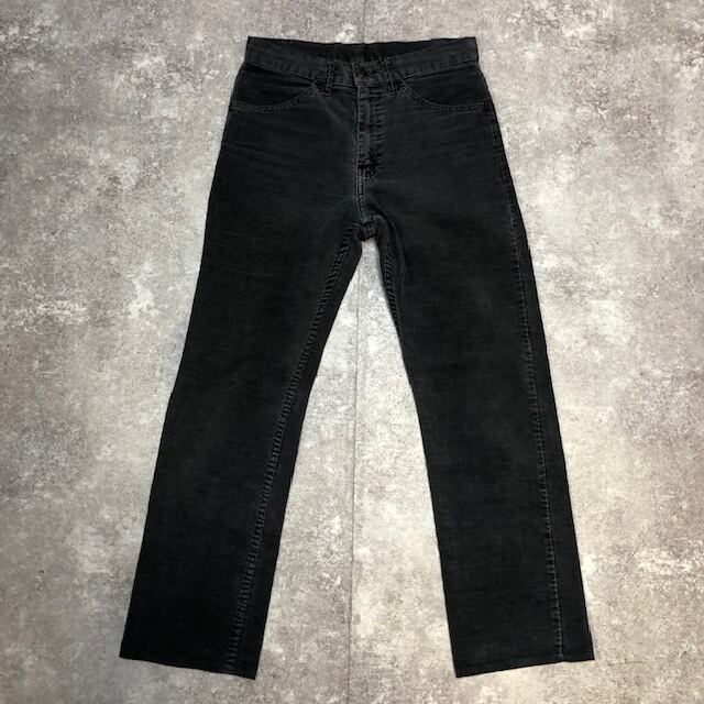 90年代 アメリカ製 Levi's 519-1558 コーデュロイ ブラック