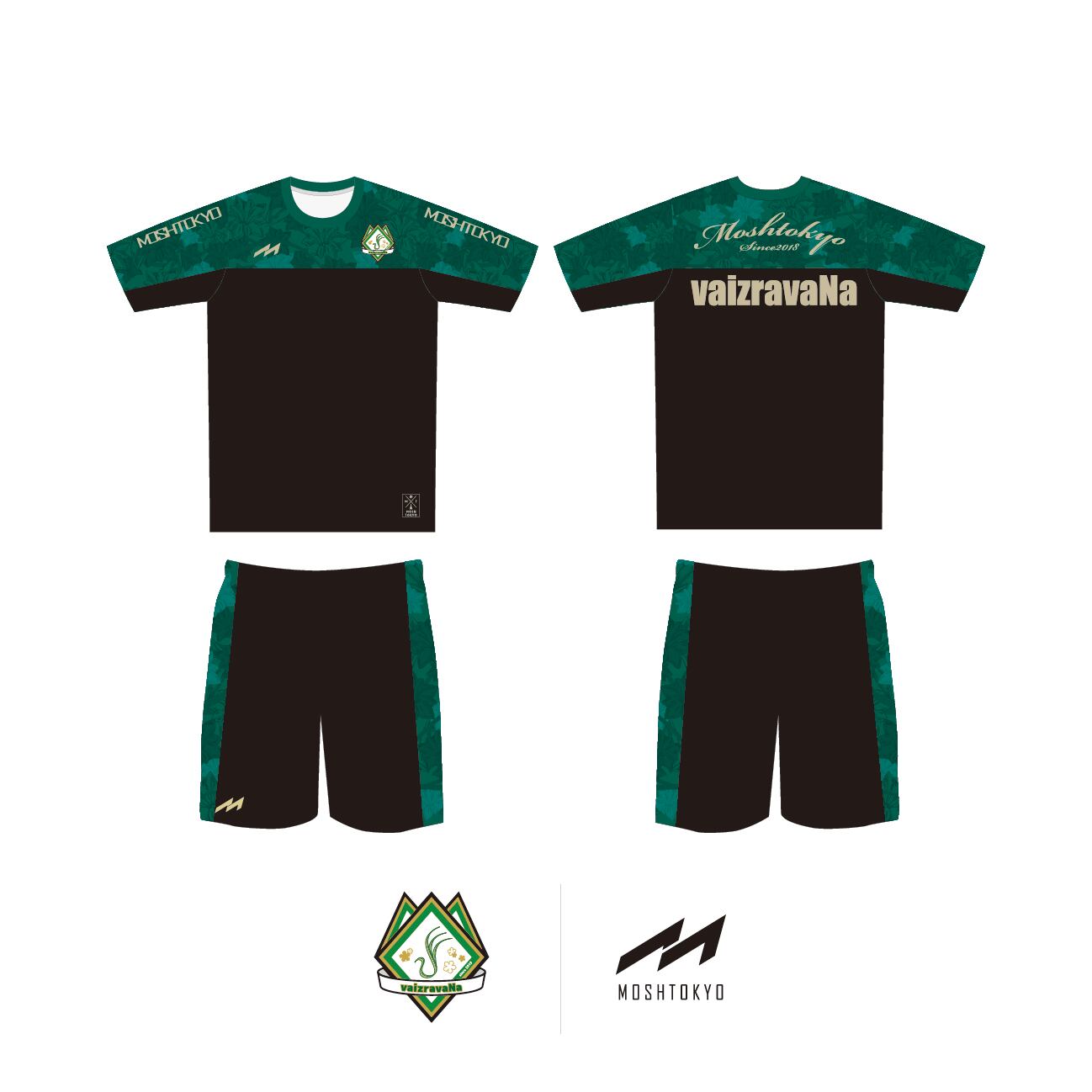 信州大学フットサル部vaizravaNa応援ウェア(セットアップ)