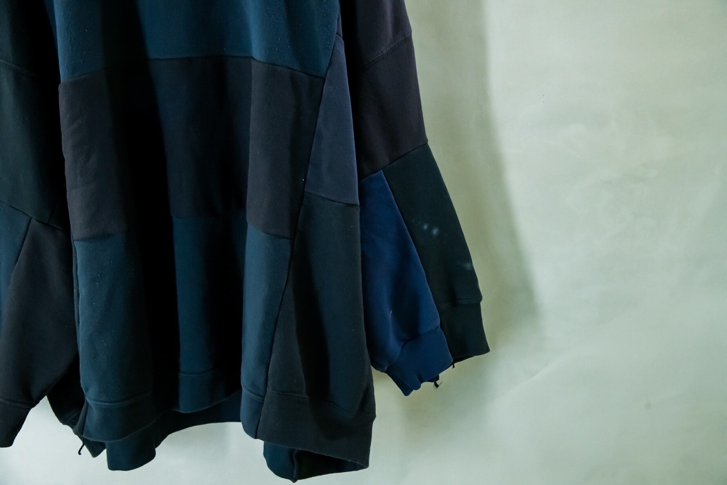 SUNNY SIDE UP リメイクパッチワークスウェット | NOUVEL des HIOC