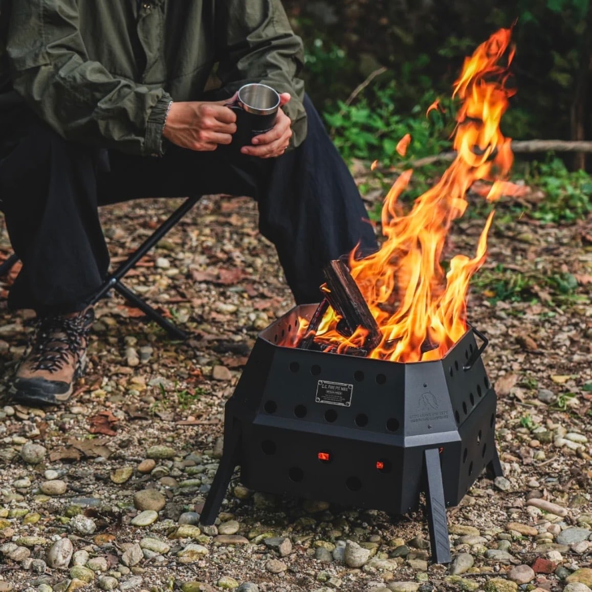 CARGO CONTAINER 焚火台 FIRE PIT MAX | full of life