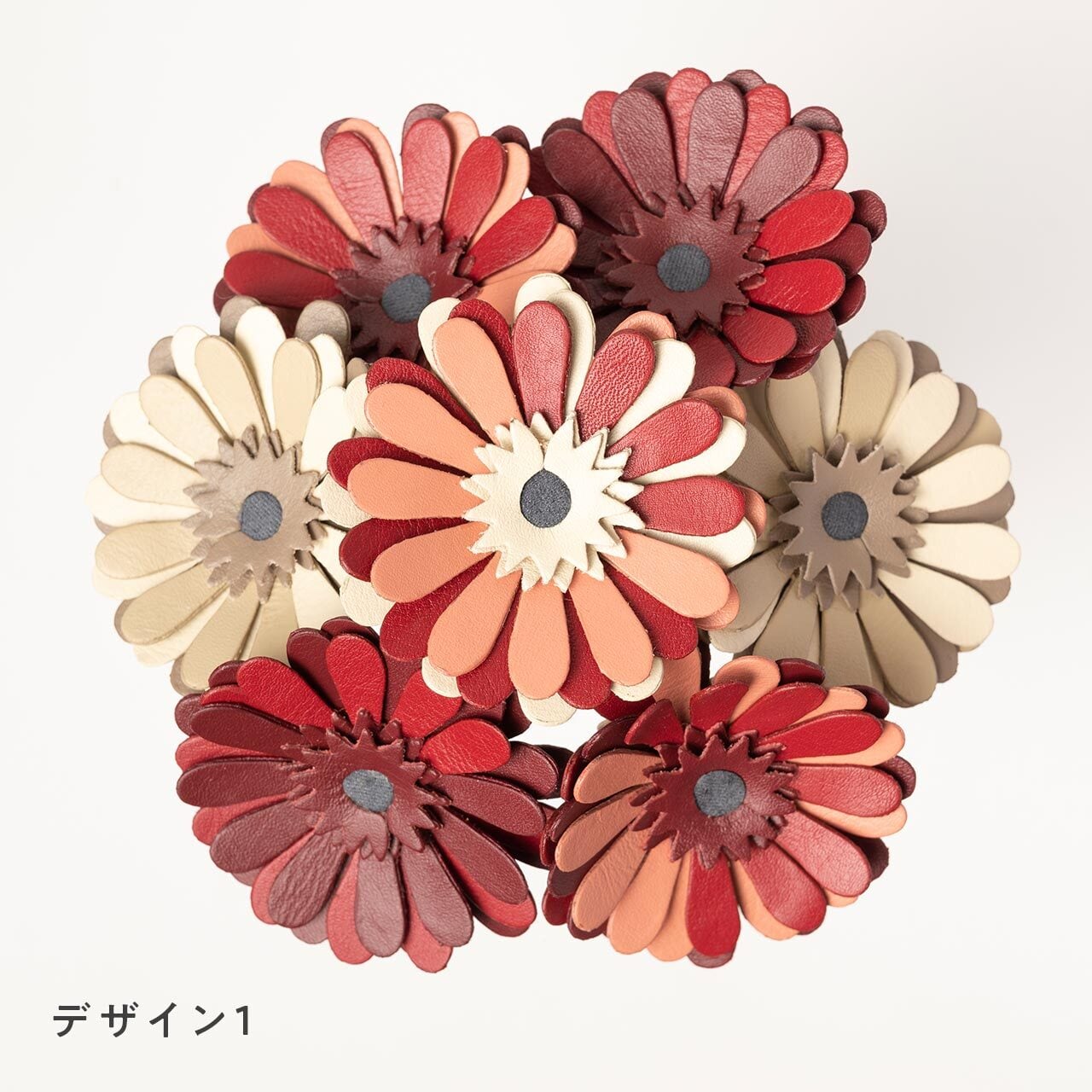 革のブーケ（ガーベラ）7本 | JOGGO stock | 枯れない革の花とブーケ