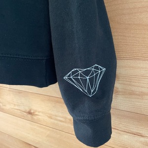 【diamond supply co】スウェット フォトプリント ビッグプリント メンズM ストリート スケボー アメリカ古着