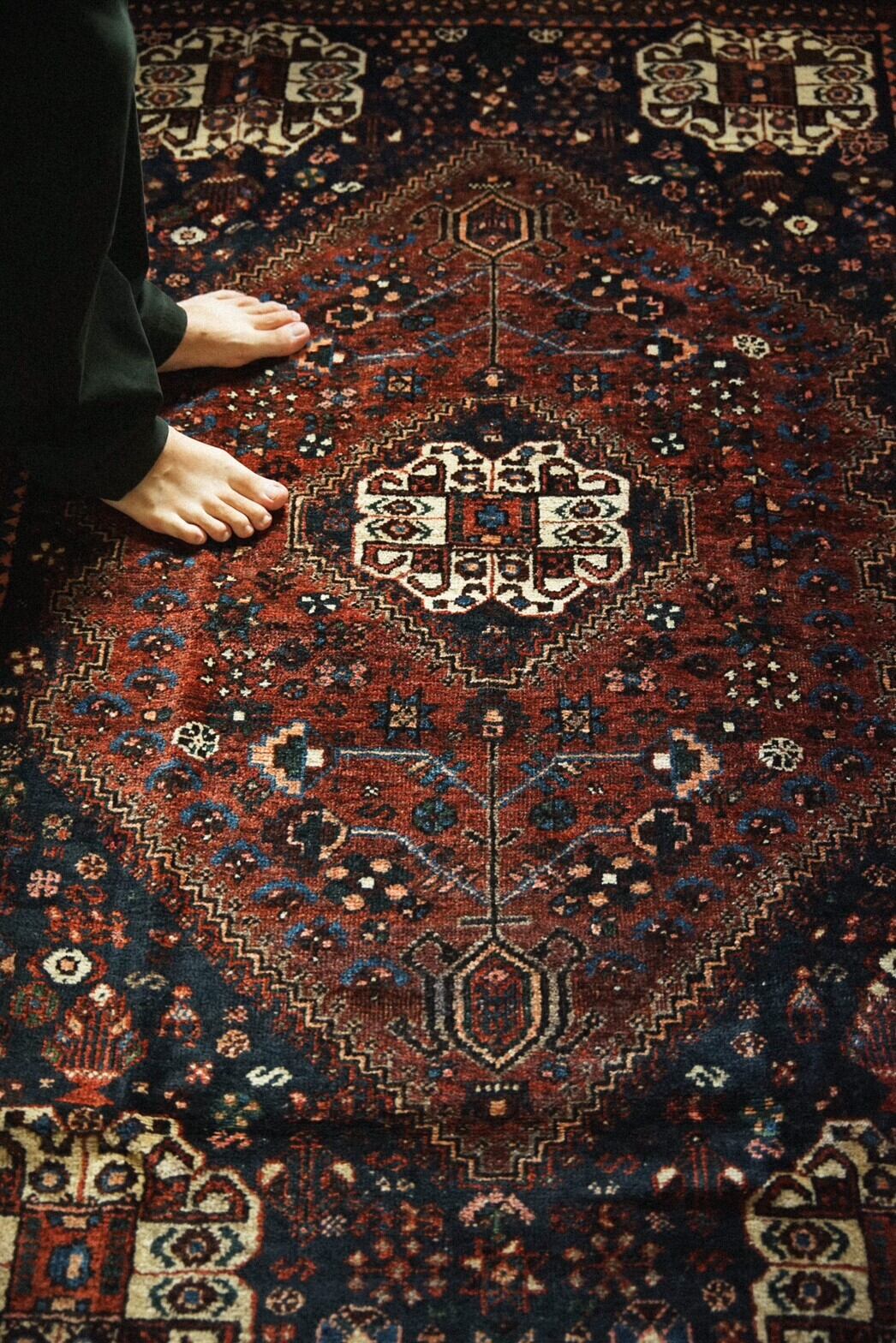 743 -Semi Antique Khamse rug