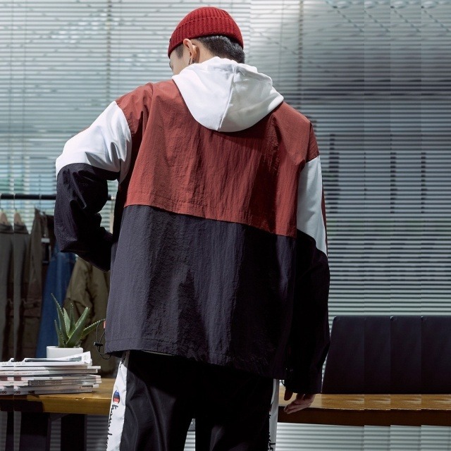 ジャケット メンズ 薄手 軽量 ブルゾン トラックジャケット ウィンドブレーカー 青 赤 カジュアル ストリート ビッグシルエット スポーツ メンズ バディmensbuddy ジャケット メンズ 薄手 軽量 ブルゾン トラックジャケット ウィンドブレーカー 青 赤 カジュアル ストリート ビッグシルエット スポーツ メンズ バディmensbuddy