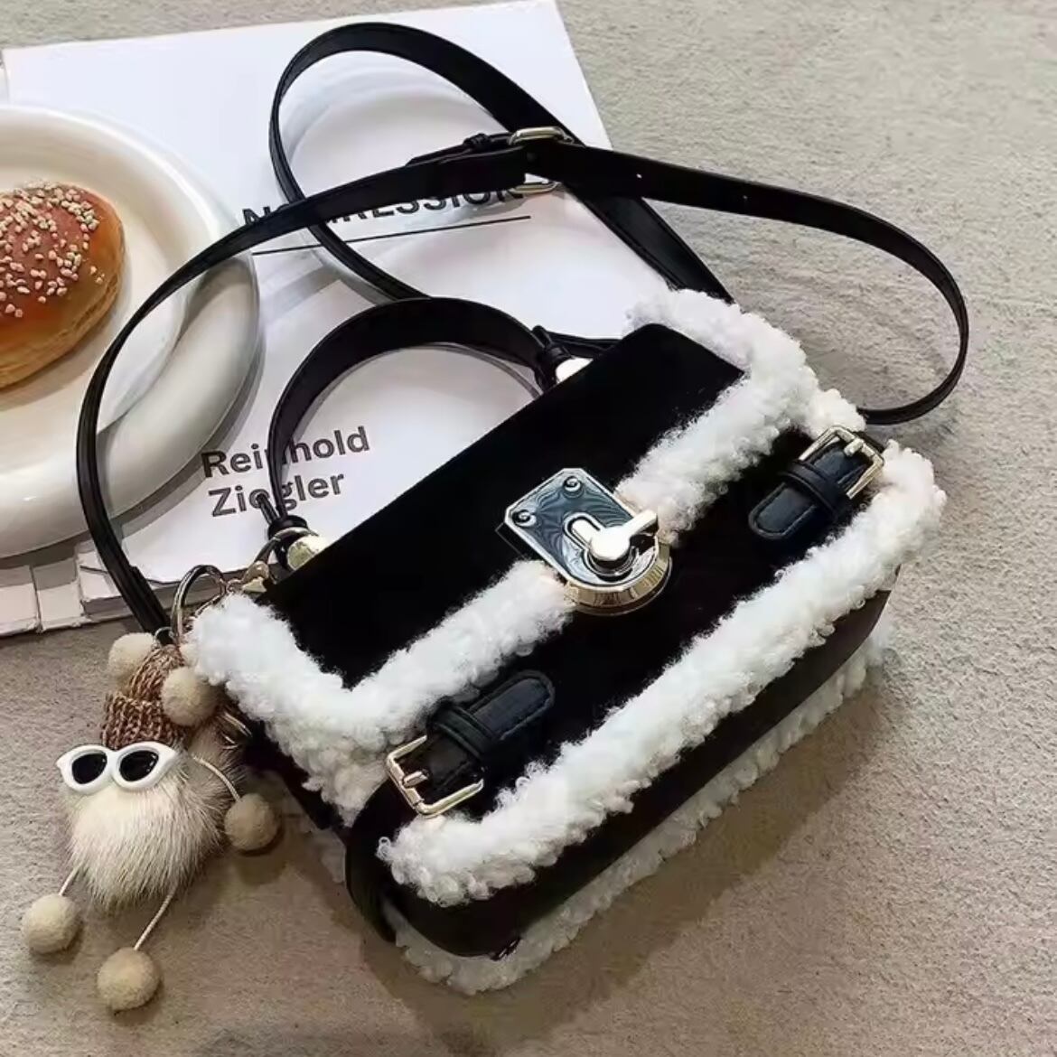 mouton square mini bag