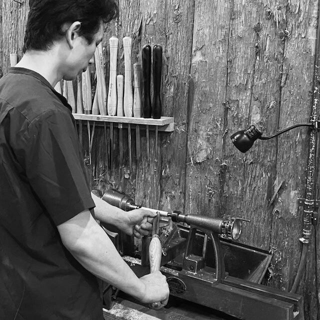 屋久杉浮造り国産漆流紋・金霞（きんか）-106122122】ショート