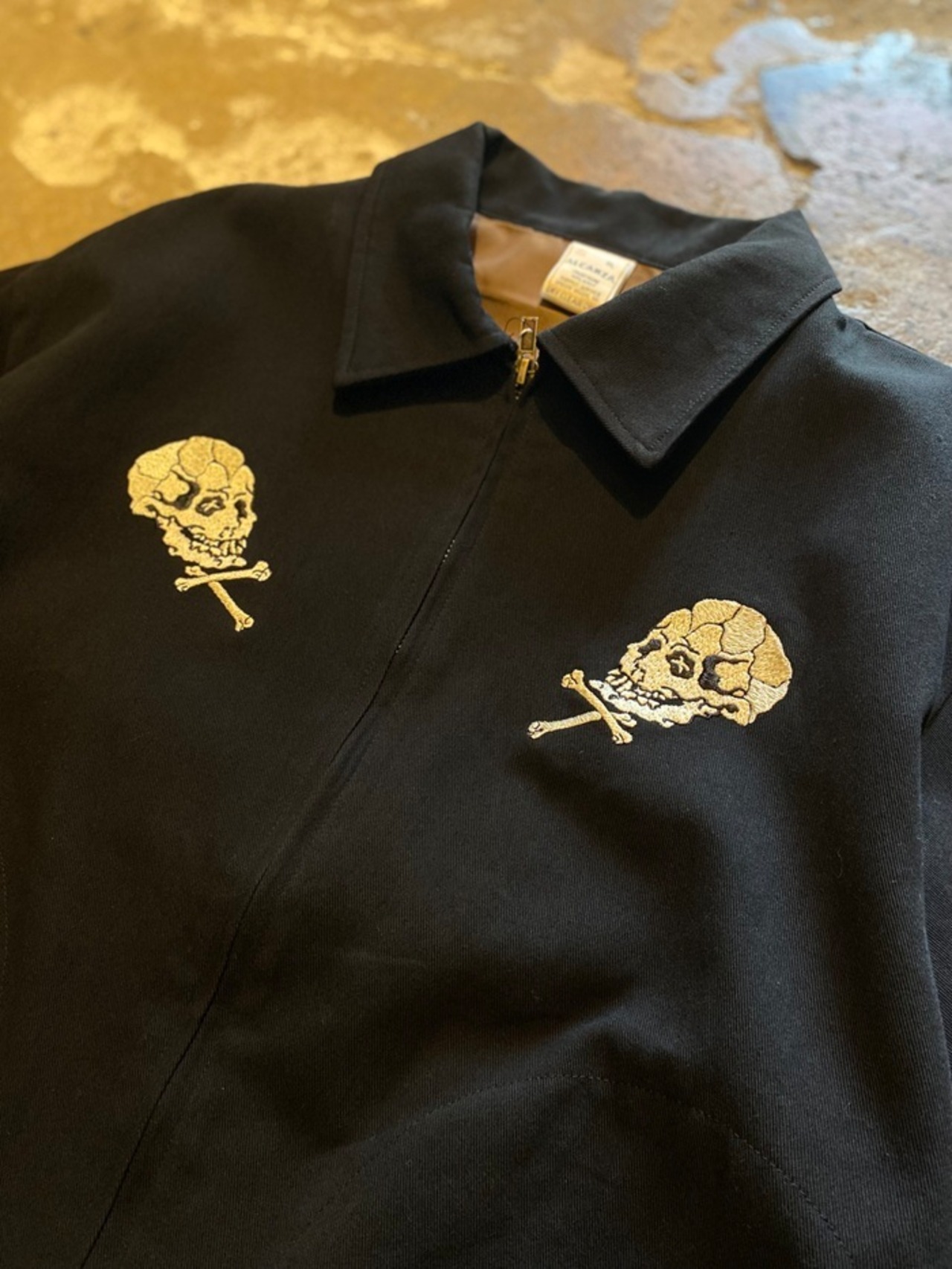 ALCARZA / SPORTS JACKET / 野ざらし刺繍 / ドリズラージャケット - 5