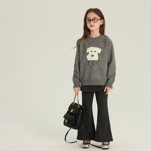 冬フェイクレイヤードスカートパンツ