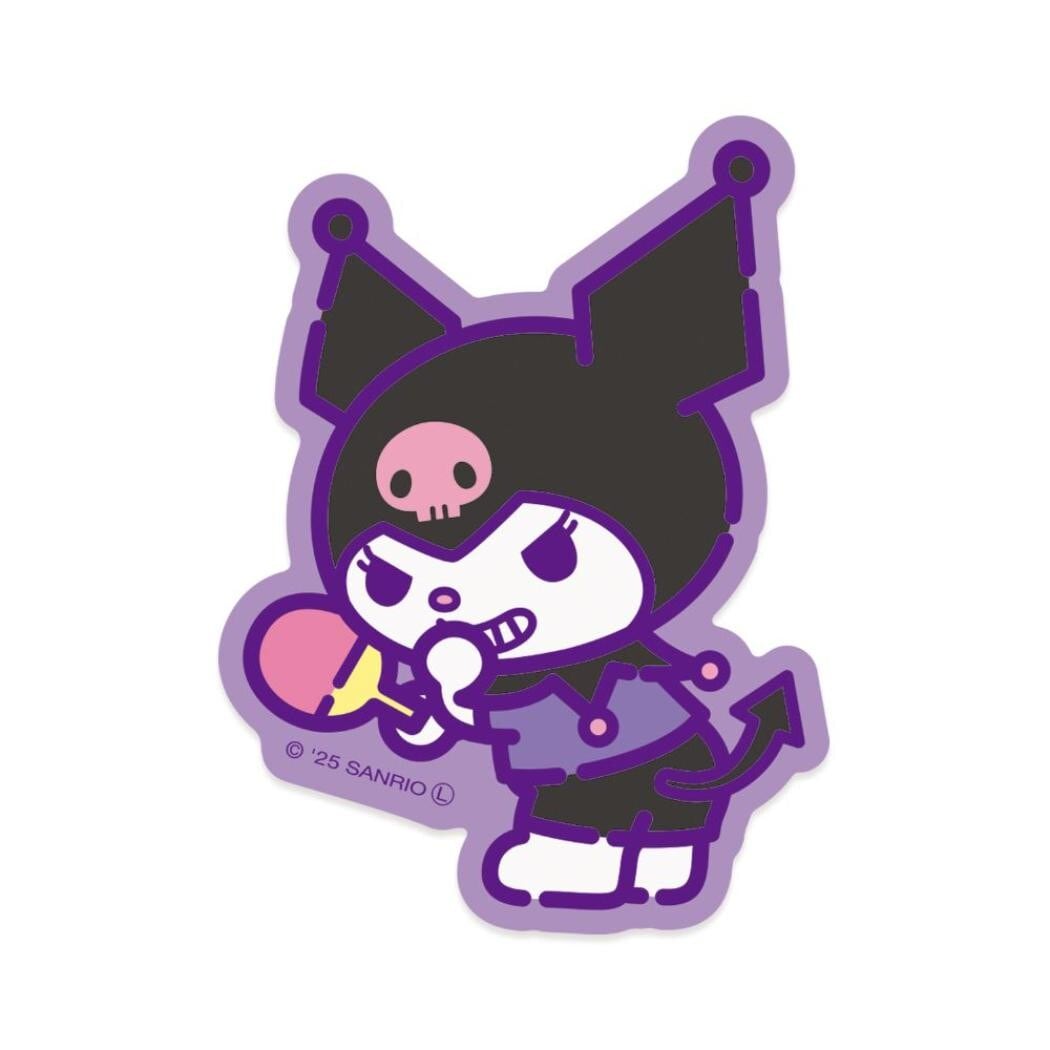 サンリオ 部活シリーズ クロミ・卓球部 ステッカー