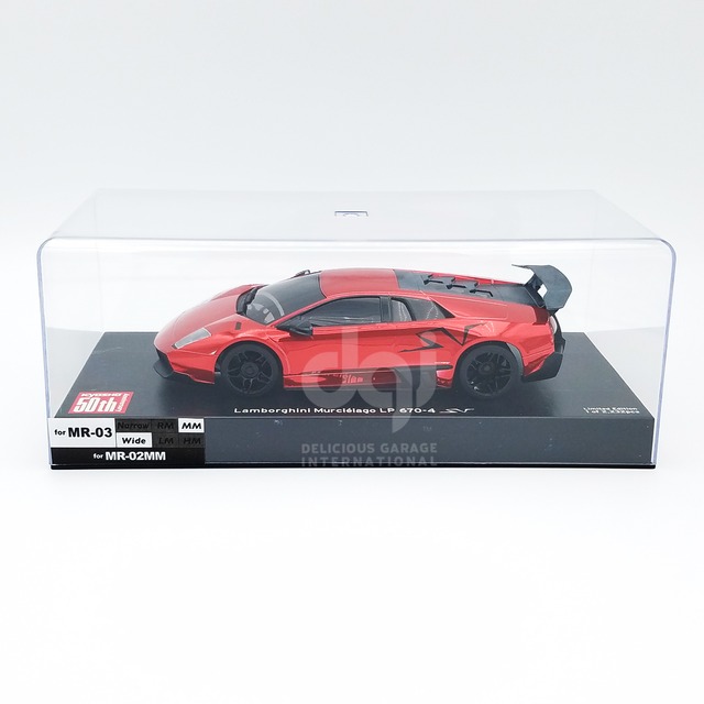 京商 Mini-z ランボルギーニ ムルシエラゴ LP670 クロームレッド 限定 MZP215CR ASC ミニッツ Kyosho　