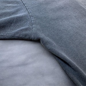 Marlboro Pocket TEE fade black 企業Tシャツ 墨黒 ブラック XL 古着