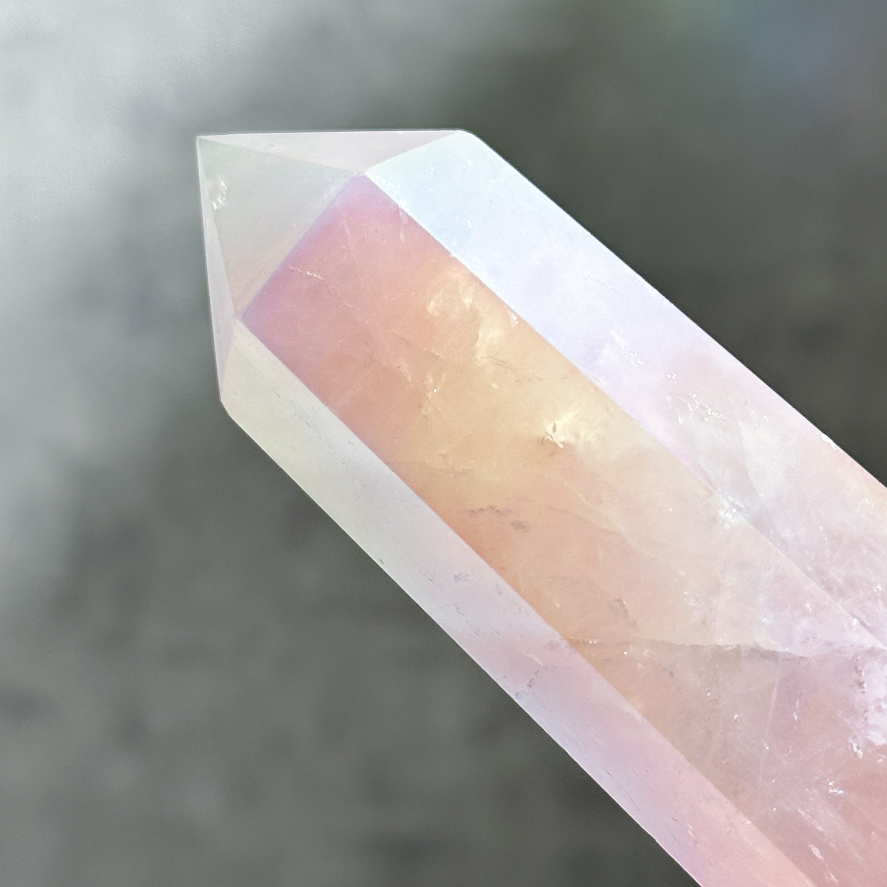 エンジェルオーラローズクォーツ タワー32✧ Angel Aura Rose Quartz
