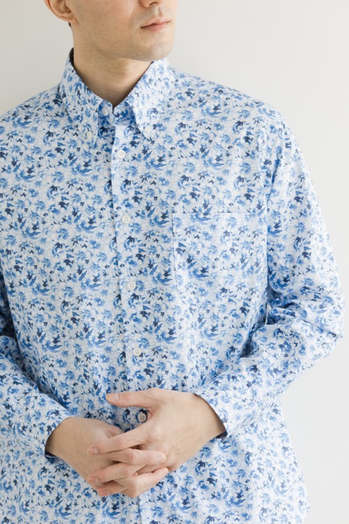 インポート生地 カジュアルシャツ