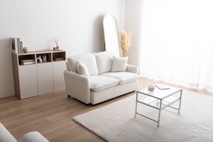 Fluffy 2人掛けブークレソファ