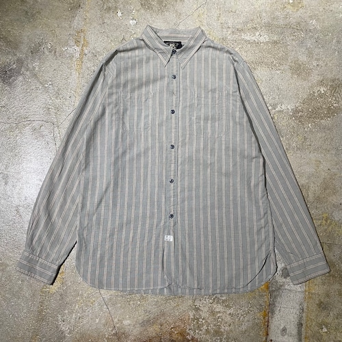 RRL STRIPE WORK  SHIRT