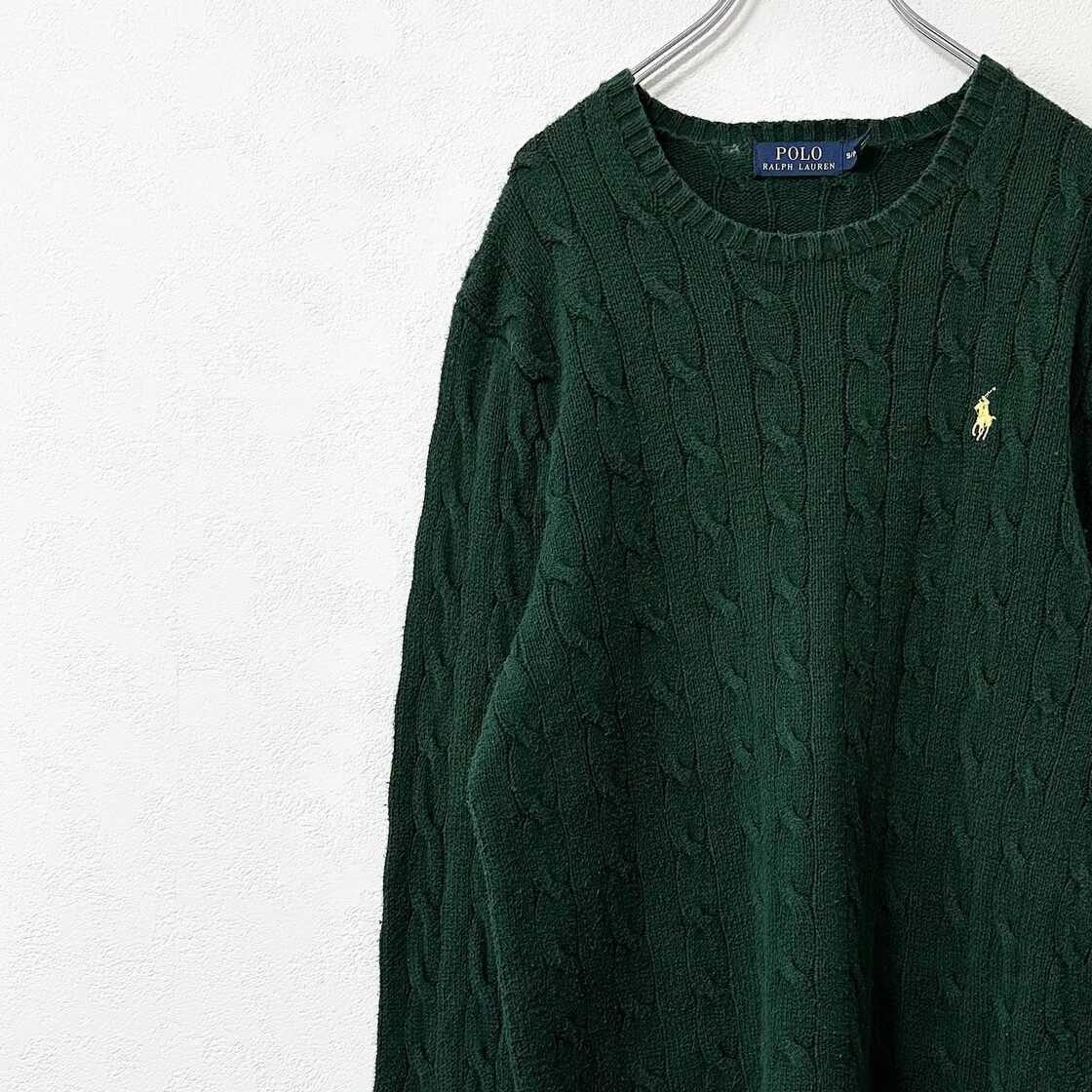 Polo Ralph Lauren/ポロ ラルフローレン☆ケーブルニット・セーター 