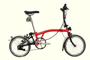 ブロンプトン BROMPTON S6L レッド 2017年 折り畳み自転車