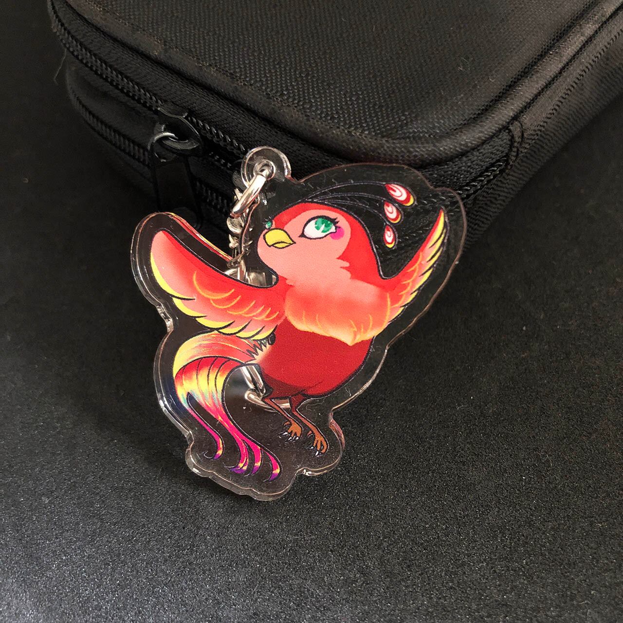 四神 朱雀 アクリルキーホルダー | アトリエ望月堂オフィシャルショップ