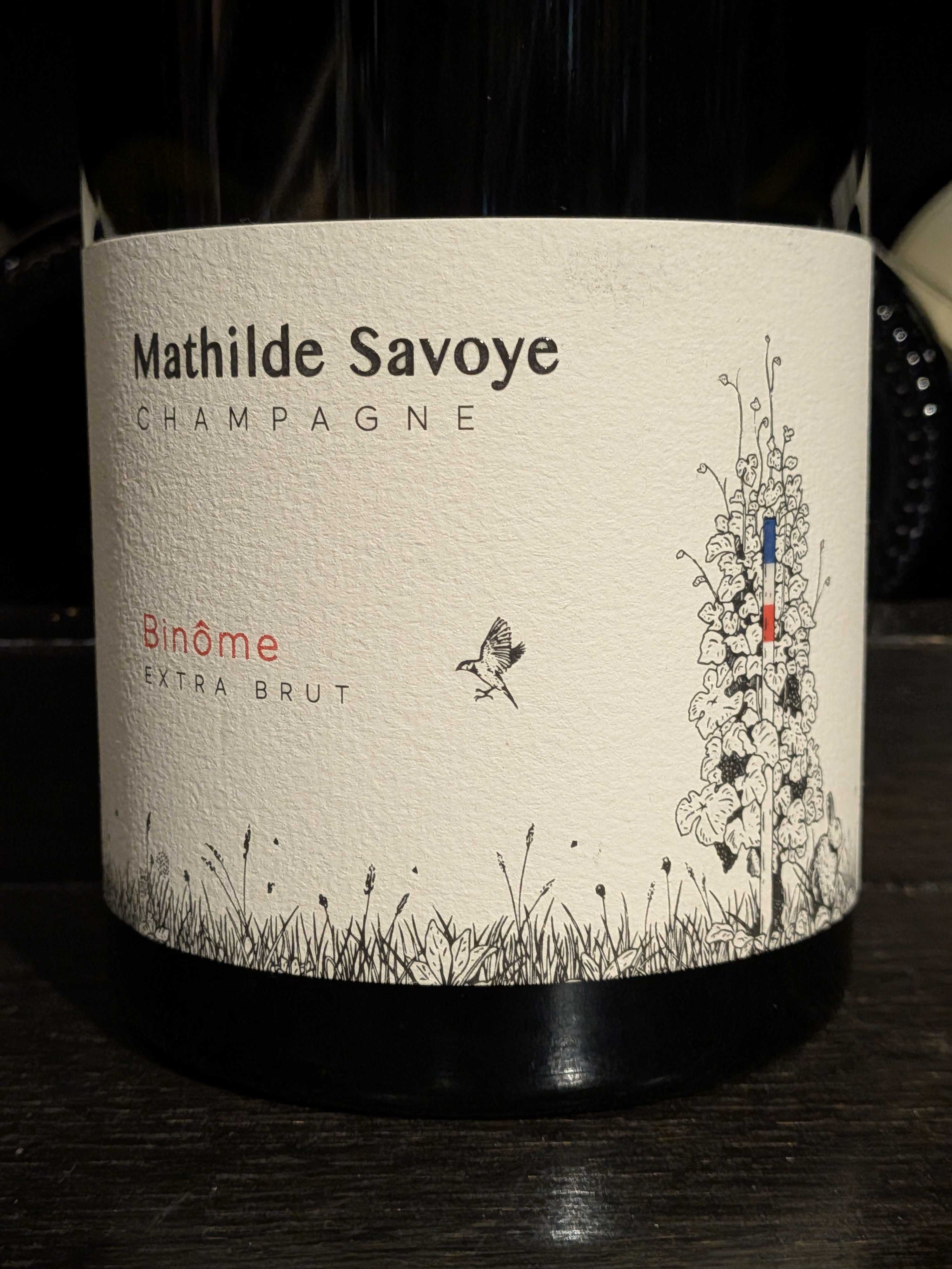 NV BINOME(B22)/ MATHILDE SAVOYE【フランス・シャンパーニュ】